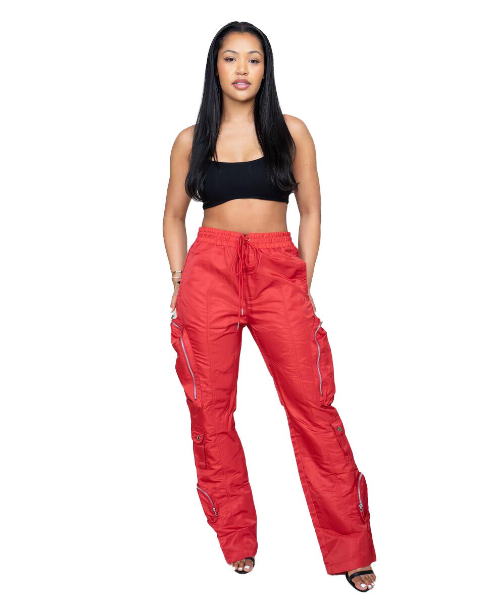 Red Cargo Pants