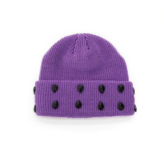 Purple Jewel Beanie