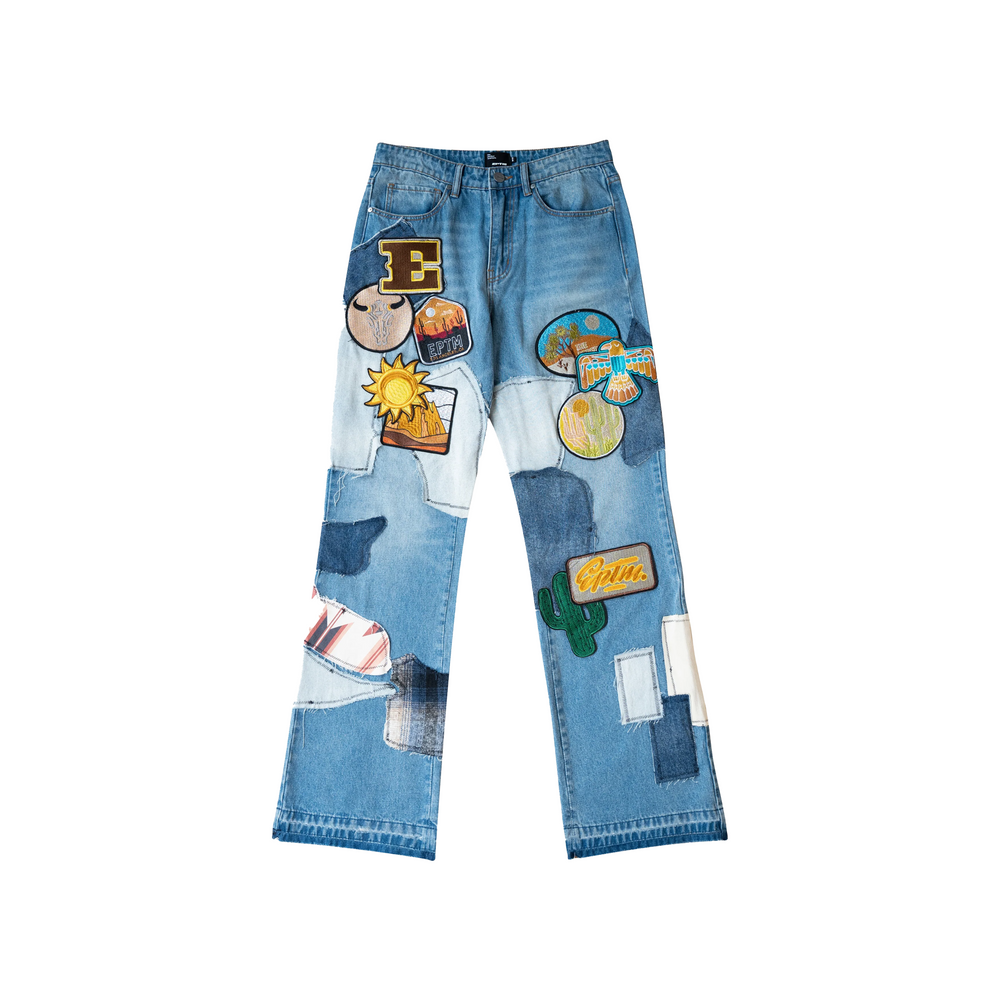 Patchwork Jeans