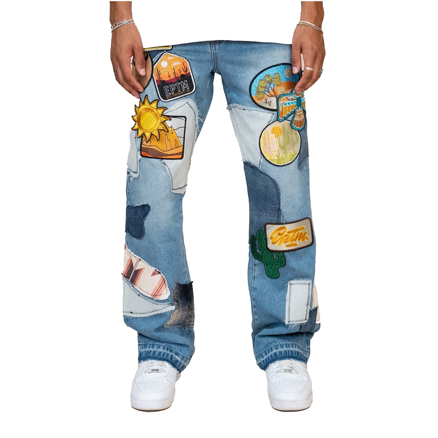 Patchwork Jeans