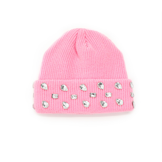 Pink Jewel Beanie